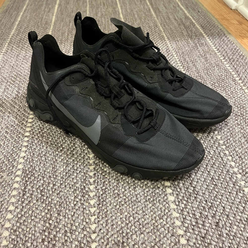 Nike React Element 55 “Triple Black” - image 1